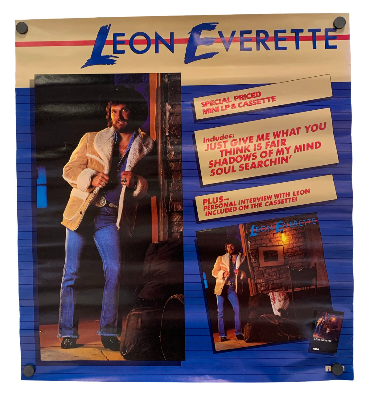 Leon Everette - Self-titled Album Promo Poster
