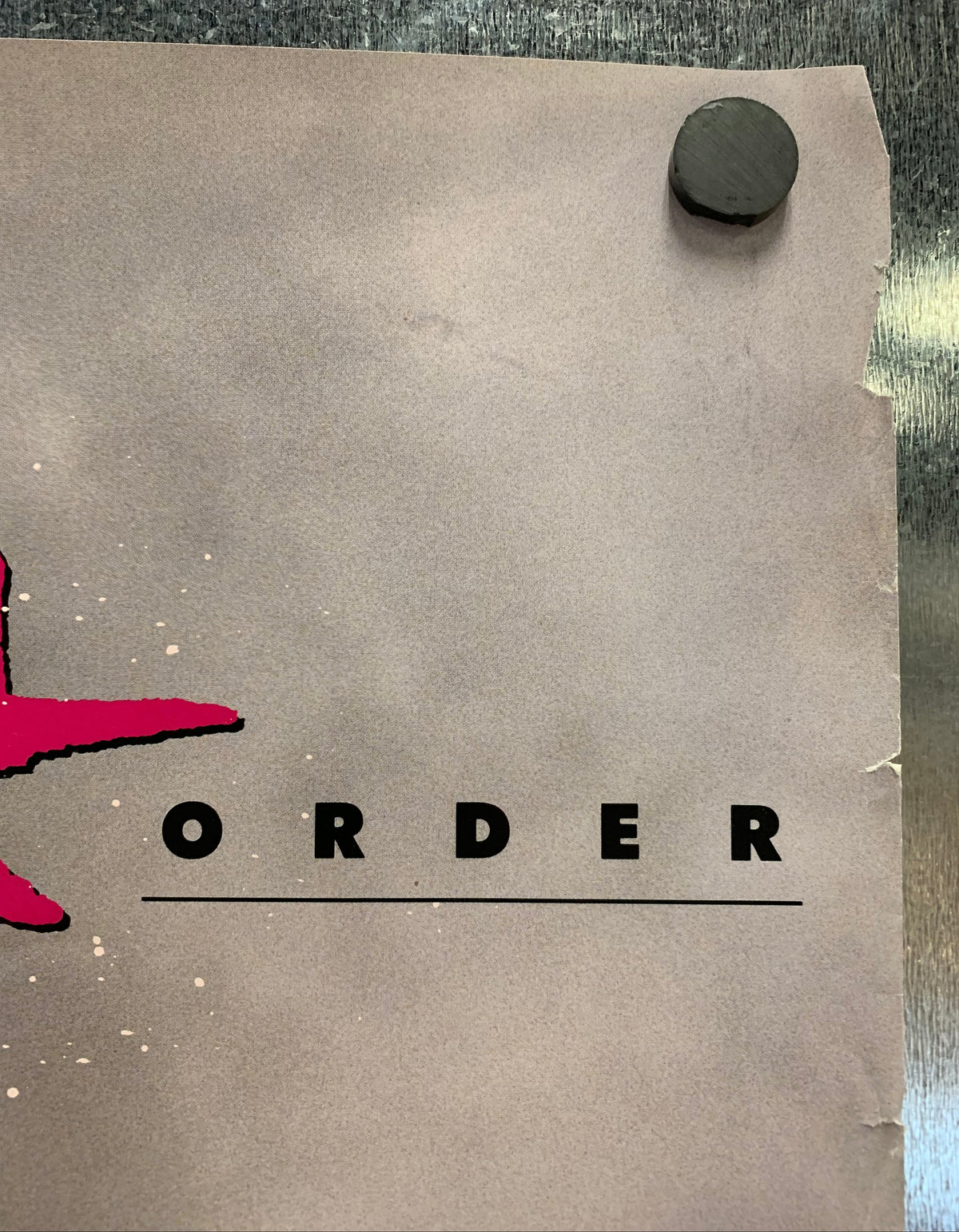 Rod Stewart - Out of Order Promo Poster