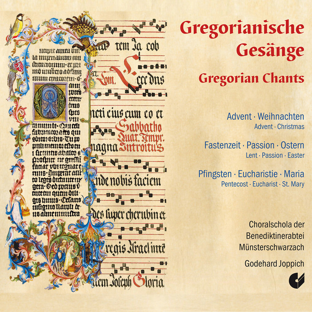 the album cover for Joppich / Benedictine Singing School Of Munich - Gregorian Chants