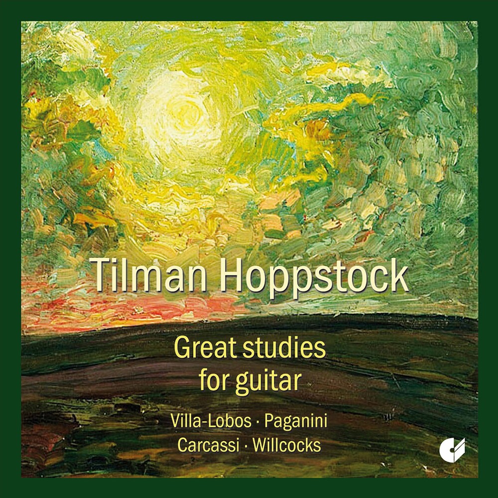 the album cover for Villa-Lobos / Tilman Hoppstock - Great Studies for Guitar