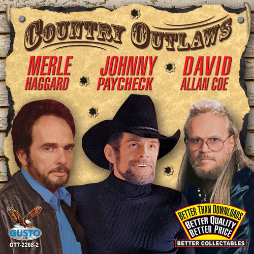 Johnny Paycheck - Country Outlaws (CD)