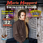 the album cover for Merle Haggard - Swinging Doors: Hits Collection