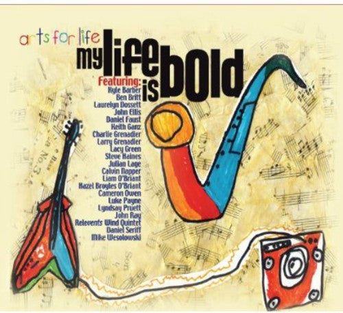 the album cover for Arts For Life - My Life Is Bold