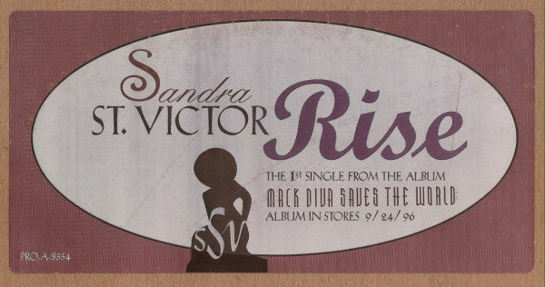 Sandra St. Victor : Rise (12", Single, Promo)