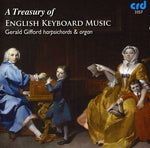 the album cover for Gerald Gifford - Treasury of English Keyboard Music