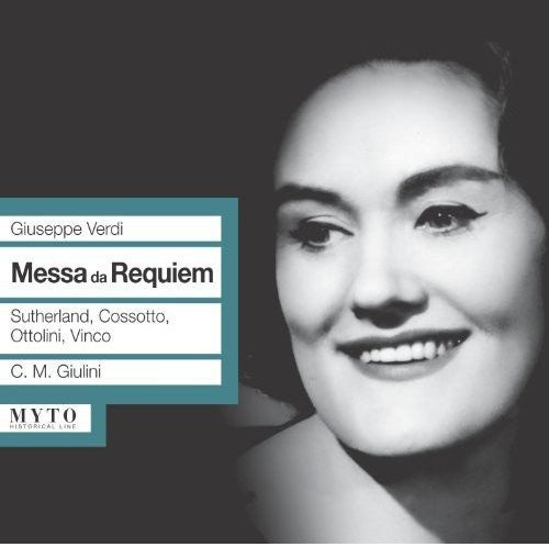 the album cover for G Verdi - Messa Di Requiem