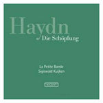 the album cover for Haydn / Petite Bande / Kuijken - Creation
