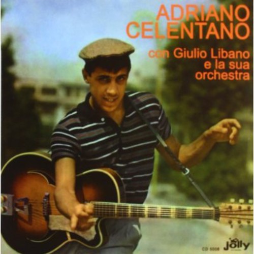the album cover for Adriano Celentano - Con Giulio Libano E La Sua Orchestra [Import]