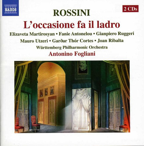 the album cover for Antonino Fogliani - L'occasione Fa Il Ladro