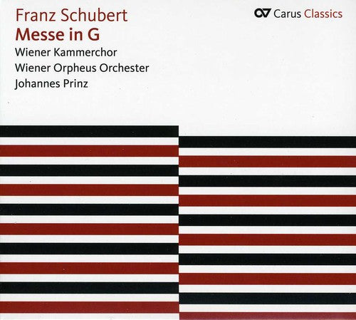 the album cover for Johannes Prinz - Messe in G