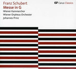 the album cover for Johannes Prinz - Messe in G