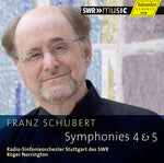 the album cover for Roger Norrington - Symphonies 4 & 5