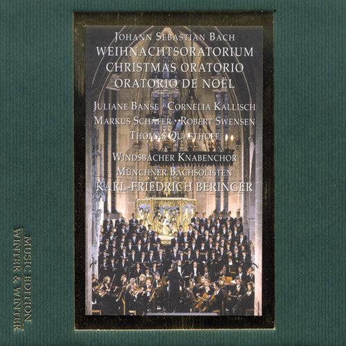 the album cover for Karl-Friedrich Beringer - Weihnachtsoratorium [Digipak]