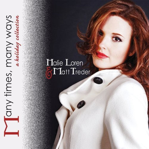 the album cover for Halie Loren - Many Times, Many Ways: A Holiday Collection