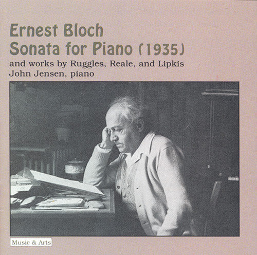 the album cover for John Jensen - Piano Sonata & Other Works