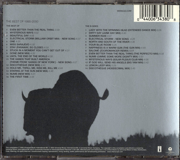 U2 : The Best Of 1990-2000 & B-Sides (2xCD, Comp)