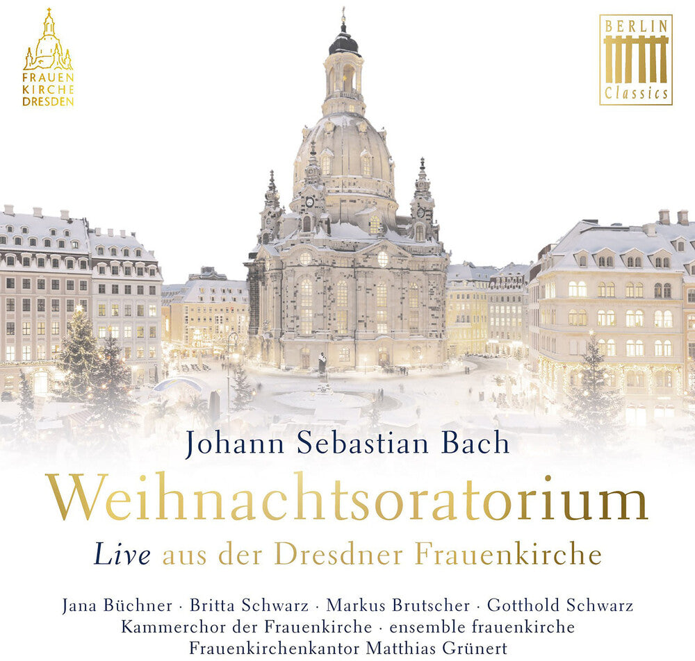 the album cover for Bach - Weihnachtsoratorium
