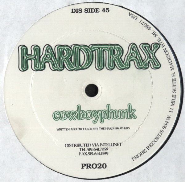 Hardtrax* : Cowboyphunk / Elektrophunk (12")