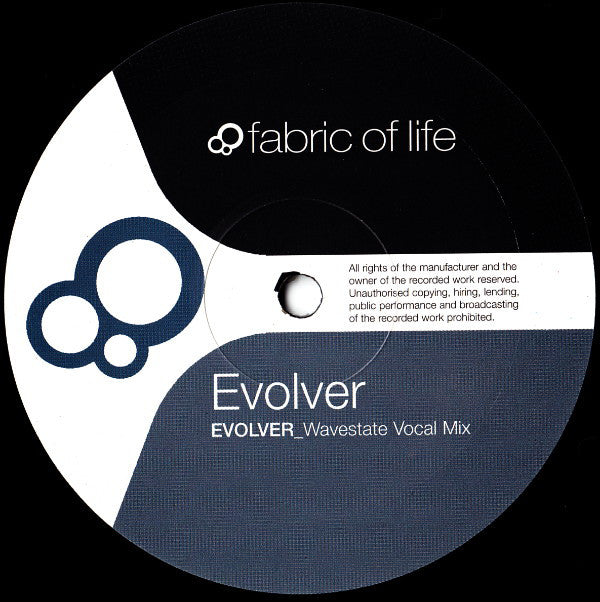 Evolver : Evolver / Blue Skies (12")