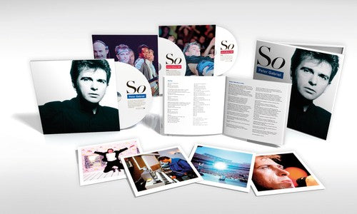 the album cover for Peter Gabriel - So: 25th Anniversary Edition (3 Cd) [Import]