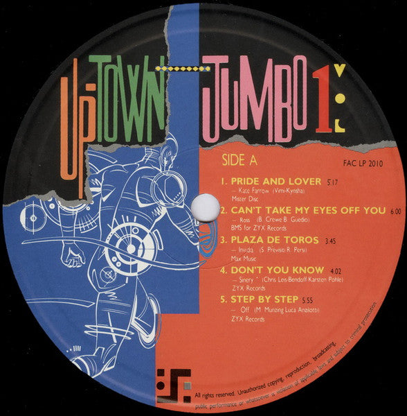 Various : Up-Town Jumbo Vol 1 (LP, Comp)