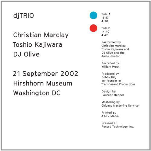 djTrio - 21 September 2002 (Vinyl)