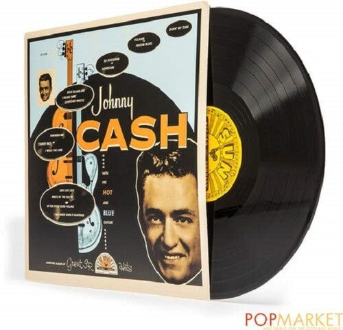 Johnny Cash - Con su guitarra caliente y azul (Vinilo)