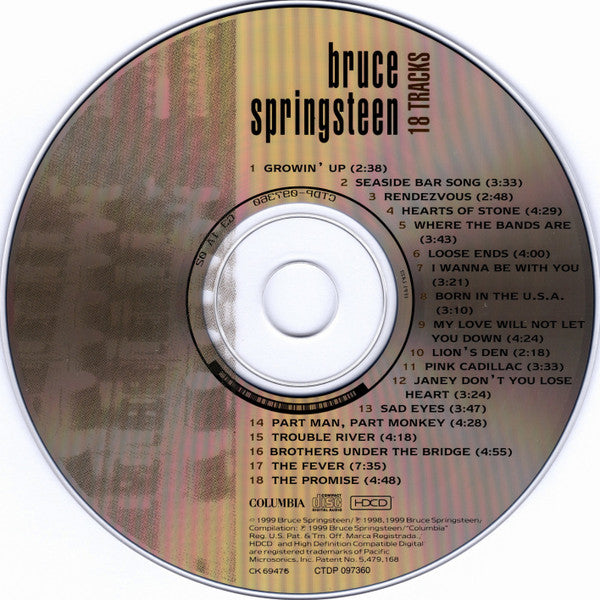 Bruce Springsteen : 18 Tracks (HDCD, Comp)