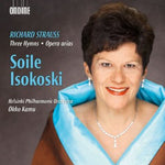 the album cover for SOILE ISOKOSKI - Three Hymns / Opera Arias
