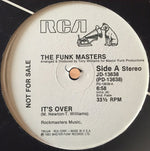 Funk Masters : It's Over (12", Promo)