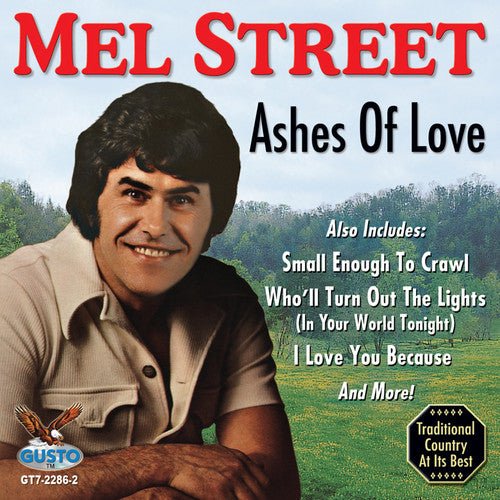 the album cover for Mel Street - Ashes of Love
