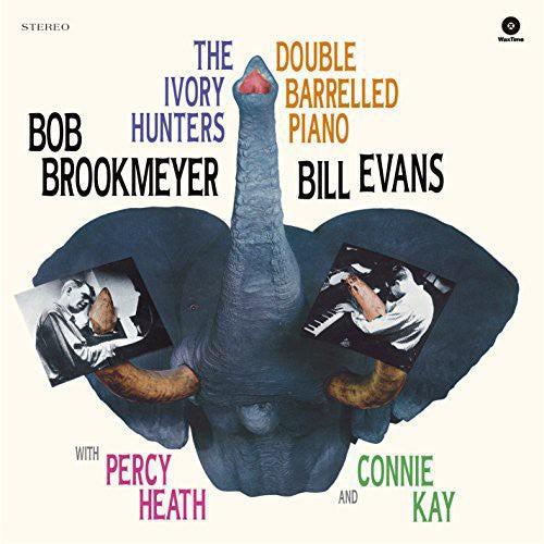 the album cover for Evans Bill & Brookmeyer Bob - Ivory Hunters [Import]