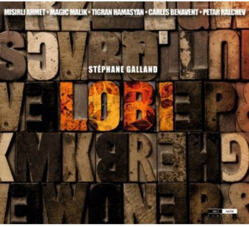the album cover for Stephane Galland - Lobi