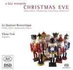 the album cover for Elena Fink - Late Romantic Christmas
