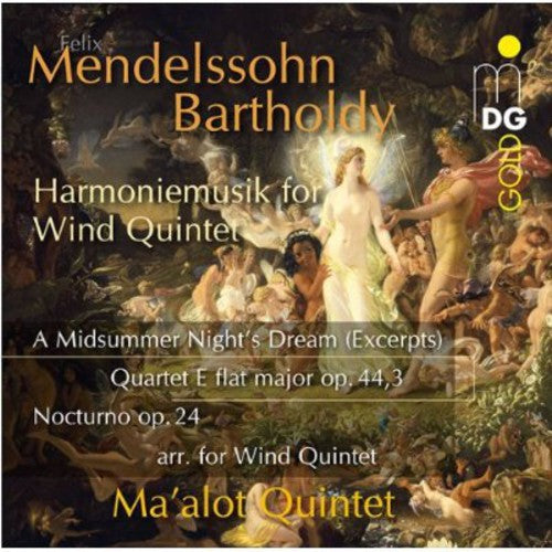 the album cover for Mendelssohn - Midsummer Nights Dream Quintet Op 44 3