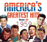the album cover for Americas Greatest Hits 1959 - America's Greatest Hits 1959
