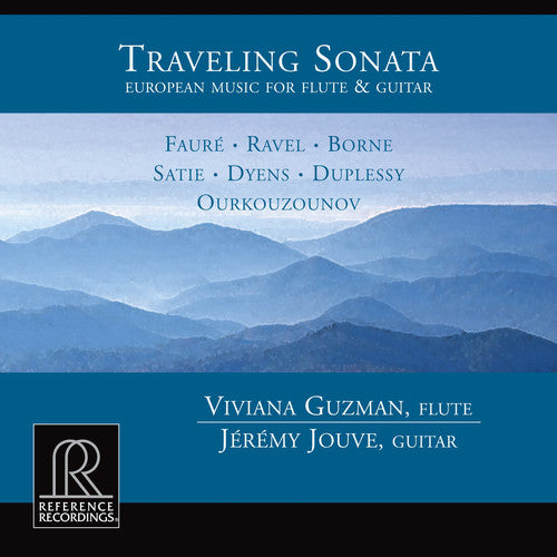 the album cover for Viviana GuzmÃ¡n - Traveling Sonata