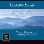 the album cover for Viviana GuzmÃ¡n - Traveling Sonata
