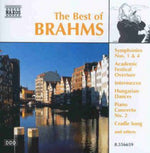 the album cover for J. BRAHMS - Best Of Brahms