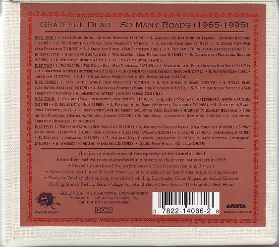 Grateful Dead* : So Many Roads (1965-1995) (5xHDCD, Album + Box)