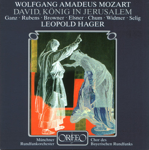 the album cover for Leopold Hager - David Konig in Jerusalem