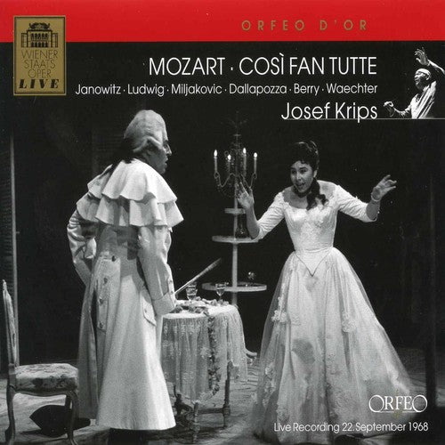 the album cover for Nilsson/Rysanek/Hesse/Bohm/Str - Cosi Fan Tutte