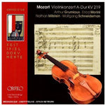 the album cover for Mozart / Grumiaux / Morini / Milstein - Concerto for Violin & Orchestra