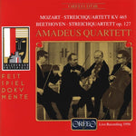 the album cover for Amadeus Quartet - String Quartet in C