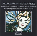 the album cover for Pavel Gililov - Sonata / Ballade / Meditation