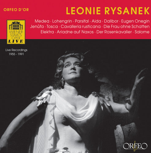 the album cover for LEONIE RYSANEK - Recital