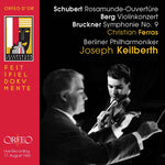 the album cover for Ferras / Schubert / Bpo / Keilberth - Schubert Berg Bruckner