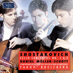 the album cover for Shostakovich / Muller-Schott / Kreizberg - Ctos for Cello & Orchestra