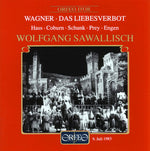 the album cover for Wagner / Hass / Coburn / Schunk / Sawallisch - Das Liebesverbot