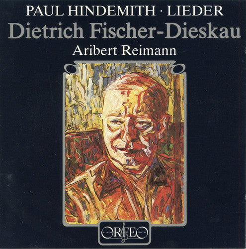the album cover for Hindemith / Fischer-Dieskau / Reimann - Lieder